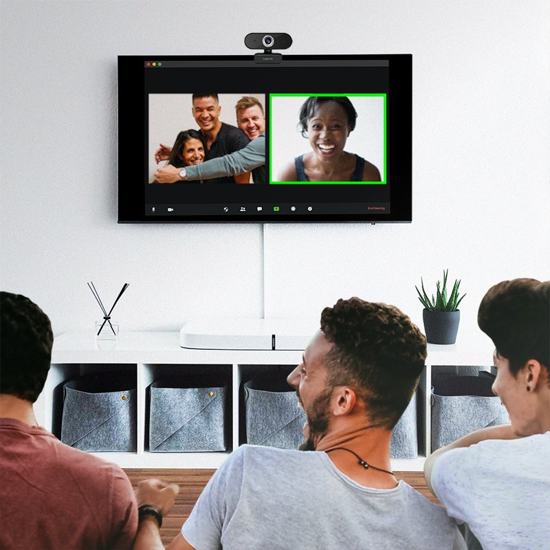Logilink Webcam Usb 2.0, Hd 1920x1080, Con Micrófono, Negro.