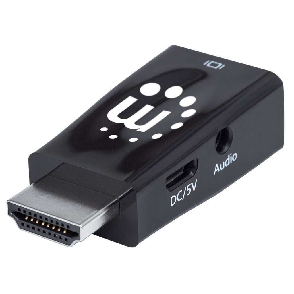 Manhattan Micro Conversor Hdmi A Vga Con Audio