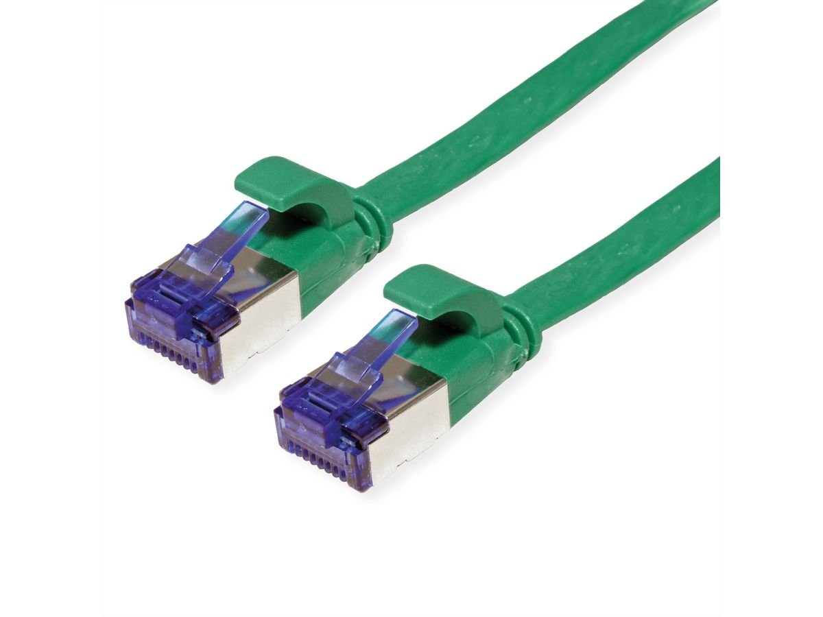 Value Cable De Red Cat.6a (Class Ea) Ftp, Extra-Flach, Grn, 5 M
