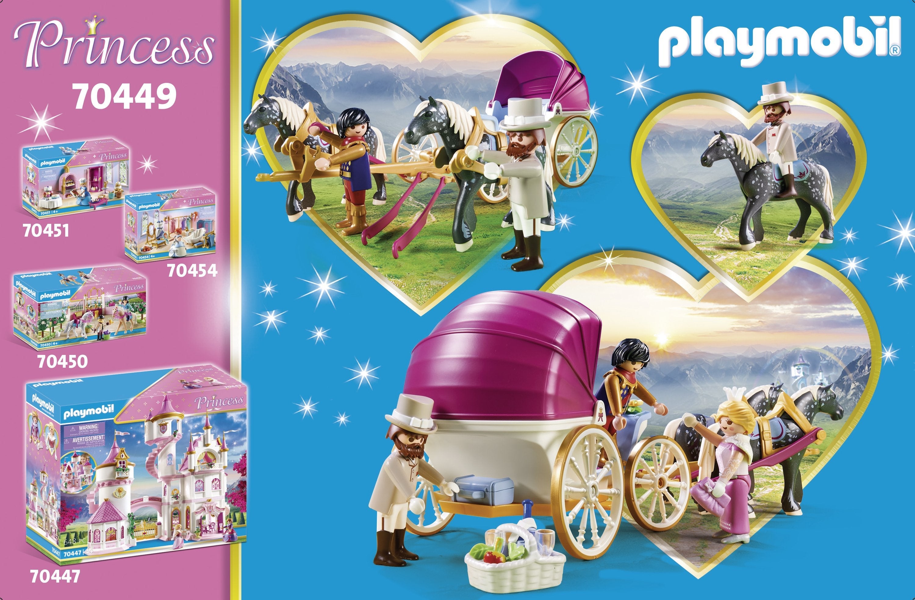 Playmobil 70449 Princess World - Carruaje Para Caballo