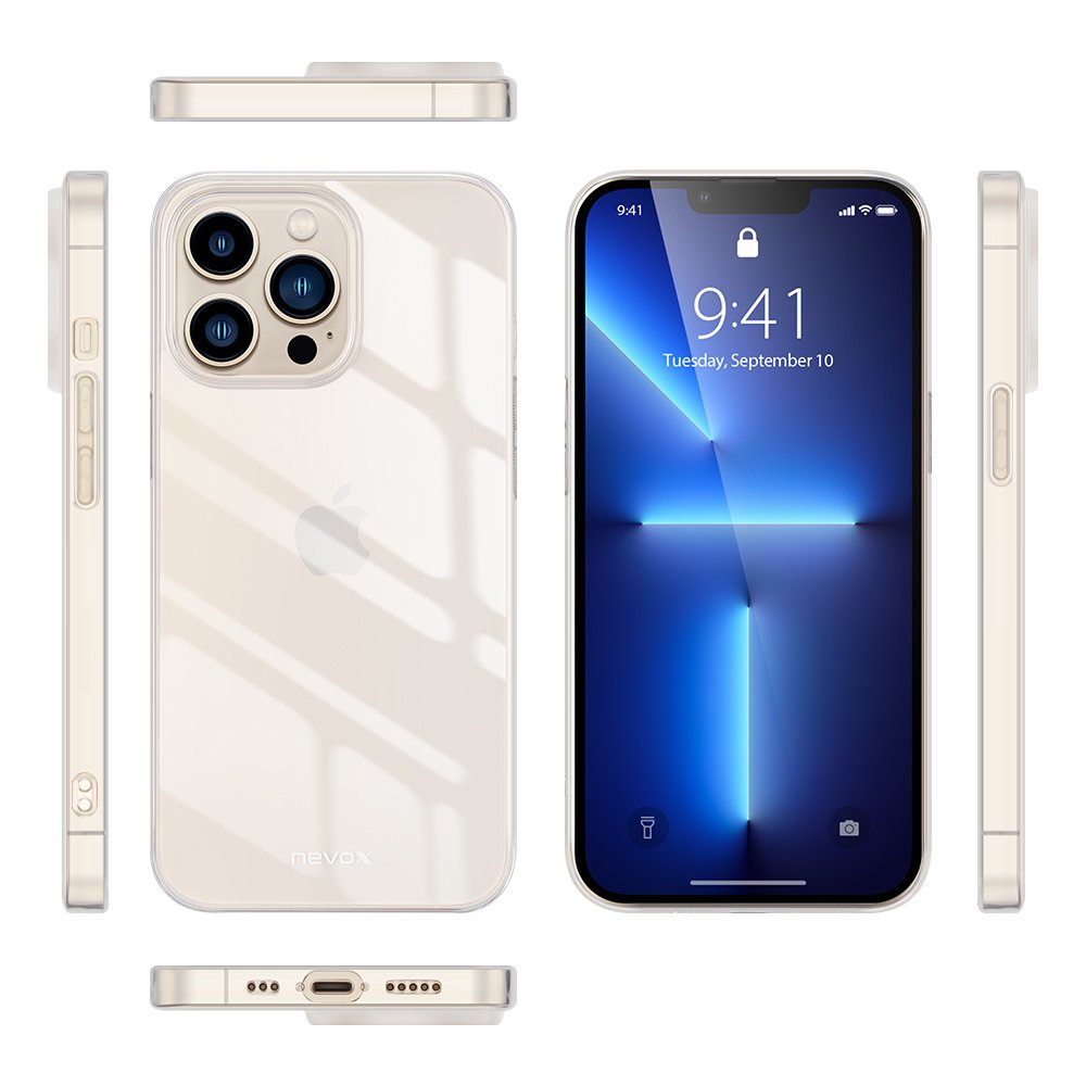 Funda  Nevox Styleshell Flex, Transparente  Iphone 15 Pro 2209