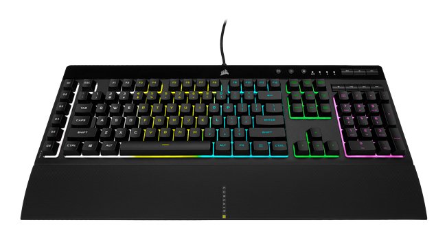EAN 0840006631798 - Corsair K55 RGB PRO teclado Juego USB QWERTY Inglés de EE. UU. Negro imagen 14