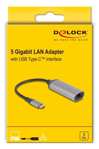 Delock 81570 Adaptador Usb Type-C A Lan Gigabit De 5