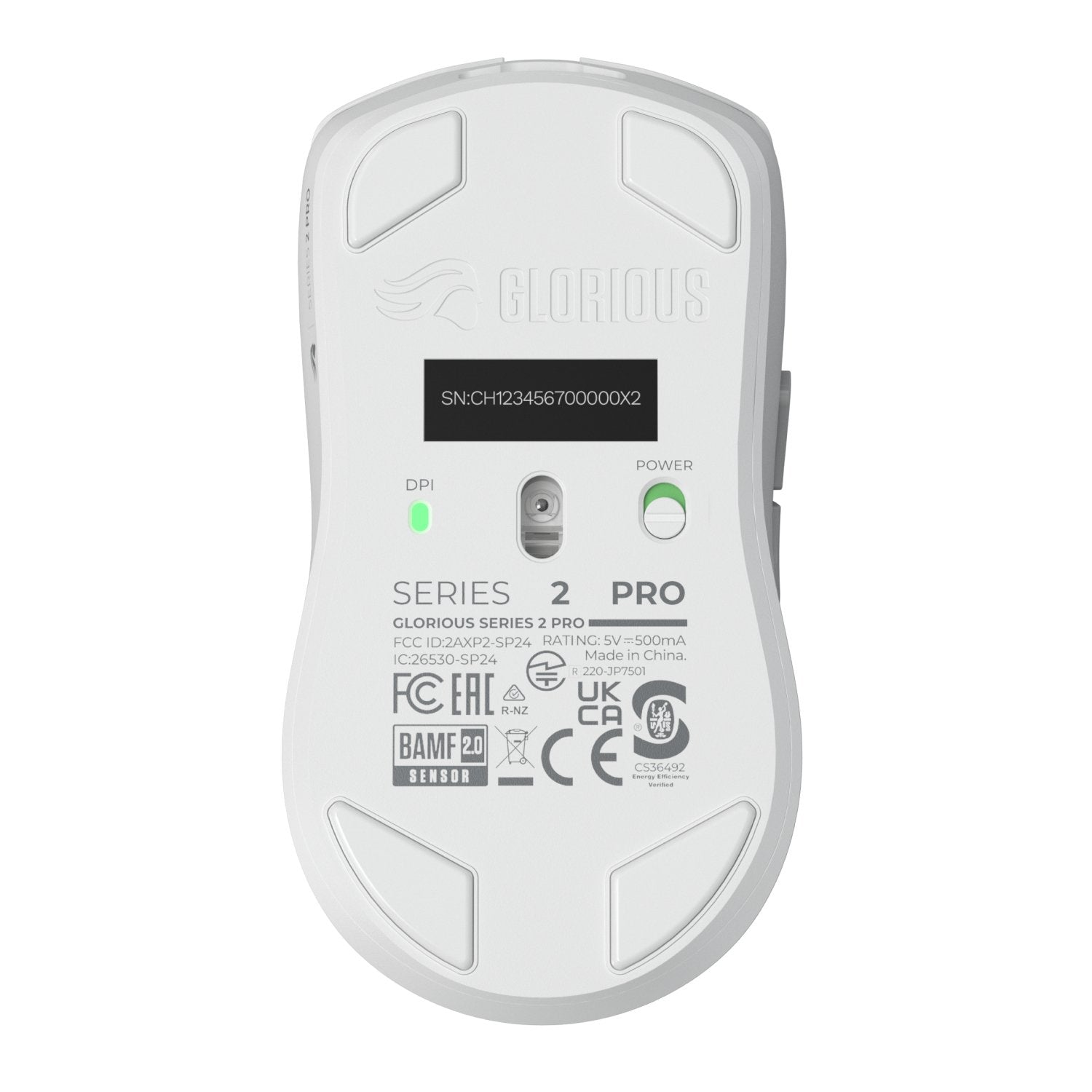 Glorious Series 2 Pro Wireless Gaming Ratón - Blanco