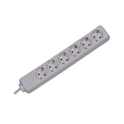 Bachmann 381.241s Base Múltiple 6 Salidas Ac Blanco