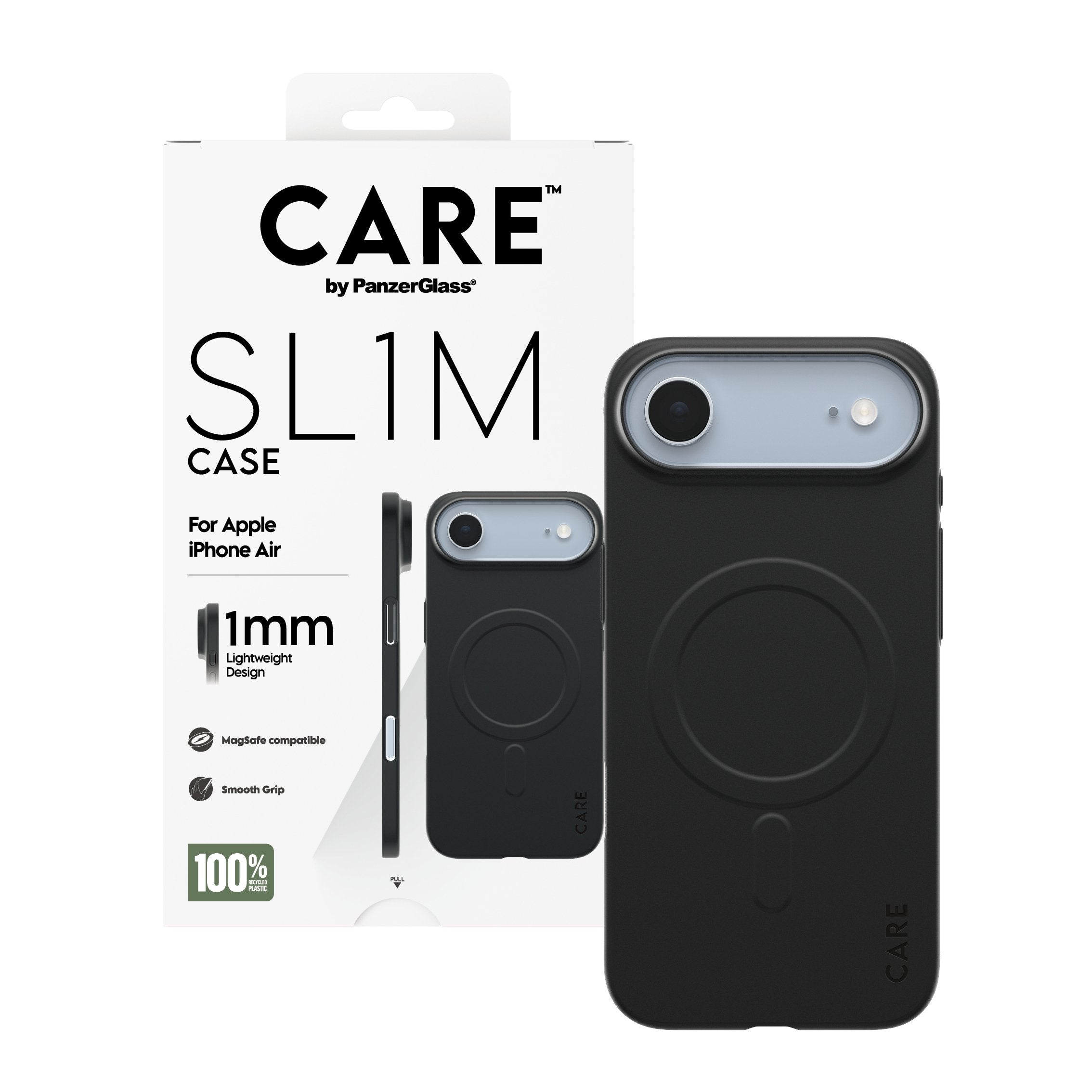 Panzerglass Care Sl1m Case Black W. Magsafe Ip Air