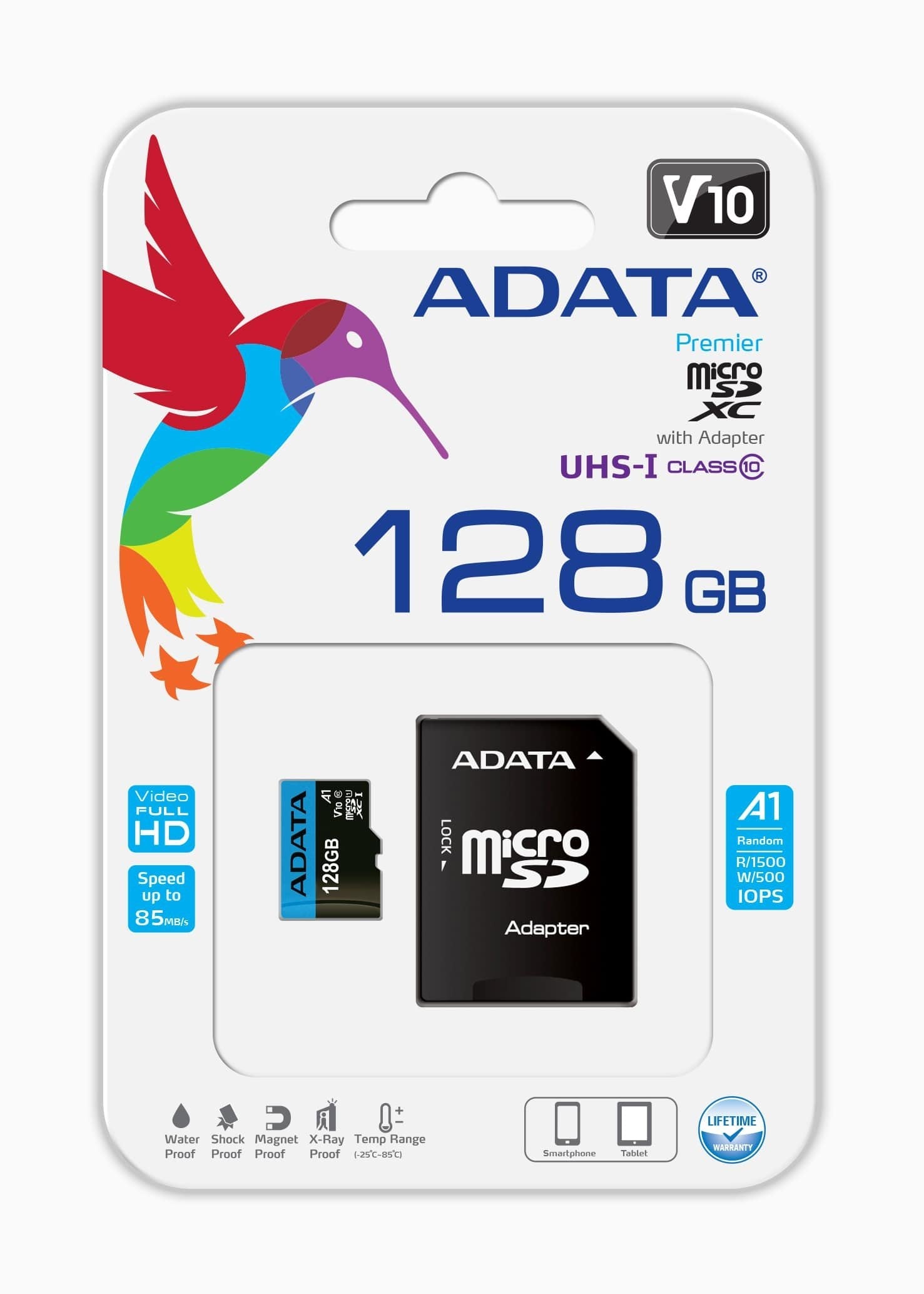 Adata Premier Microsdxc 128 Gb Clase 10 Uhs-I