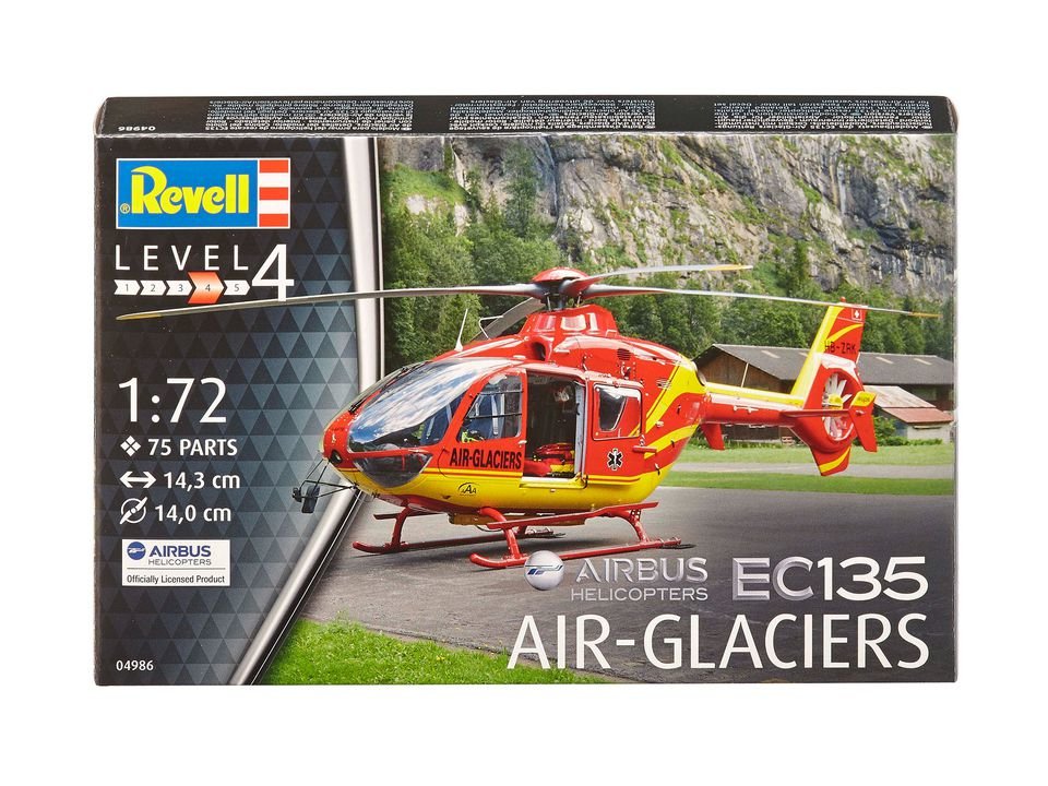 Revell Modellbausatz - Airbus Helicopters Ec135""Air-Glaciers""