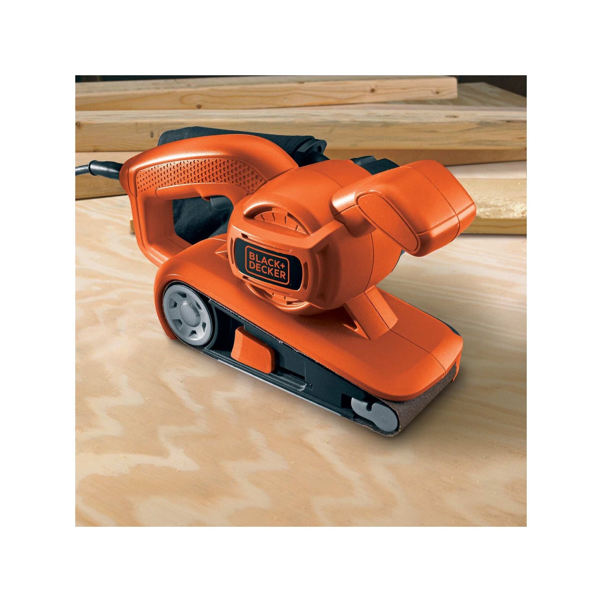 EAN 5035048175163 - Black & Decker KA86-QS lijadora portátil Lijadora de banda Naranja imagen 3