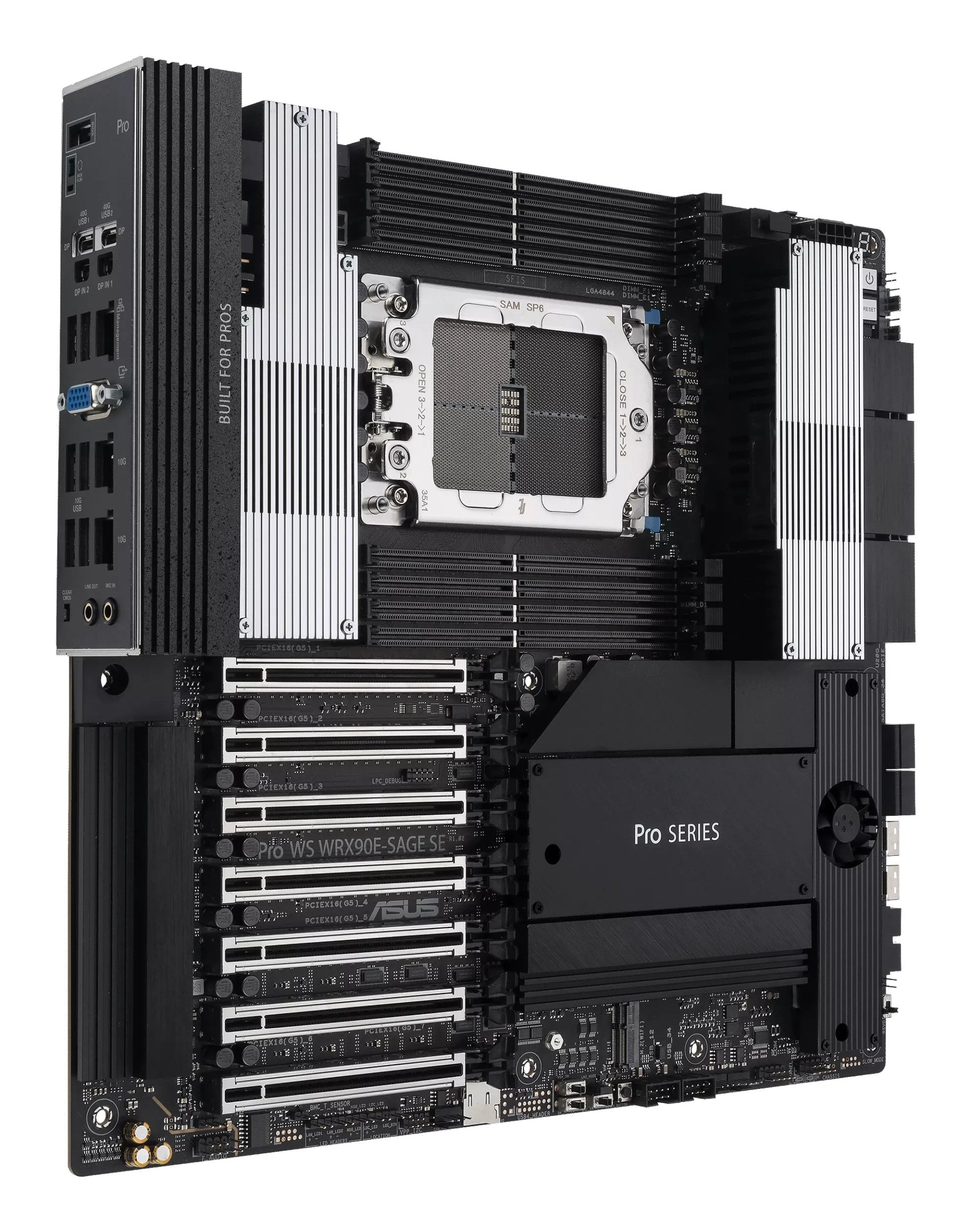EAN 4711387441145 - ASUS PRO WS WRX90E-SAGE SE AMD WRX90 Socket sTR5 EEB imagen 6