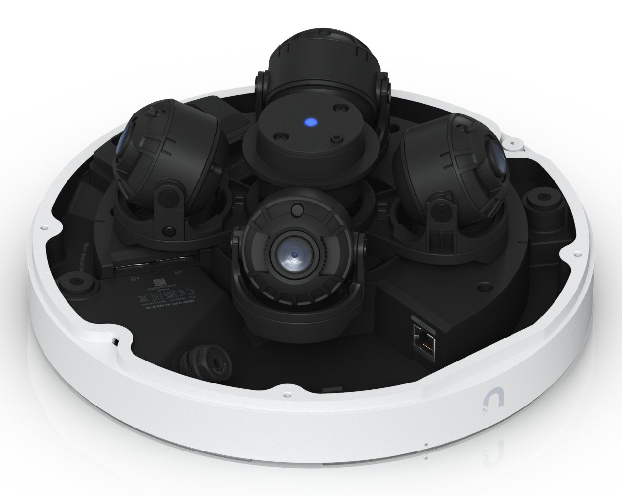 Ubiquiti Unifi Video Camera Ai Multi Sensor 4 &Hll Outdoor &Hll 4k &Hll Infrarojo &Hll Ip66 &Hll Poe++ &Hll White &Hll Uvc-Ai-Ms-4-W