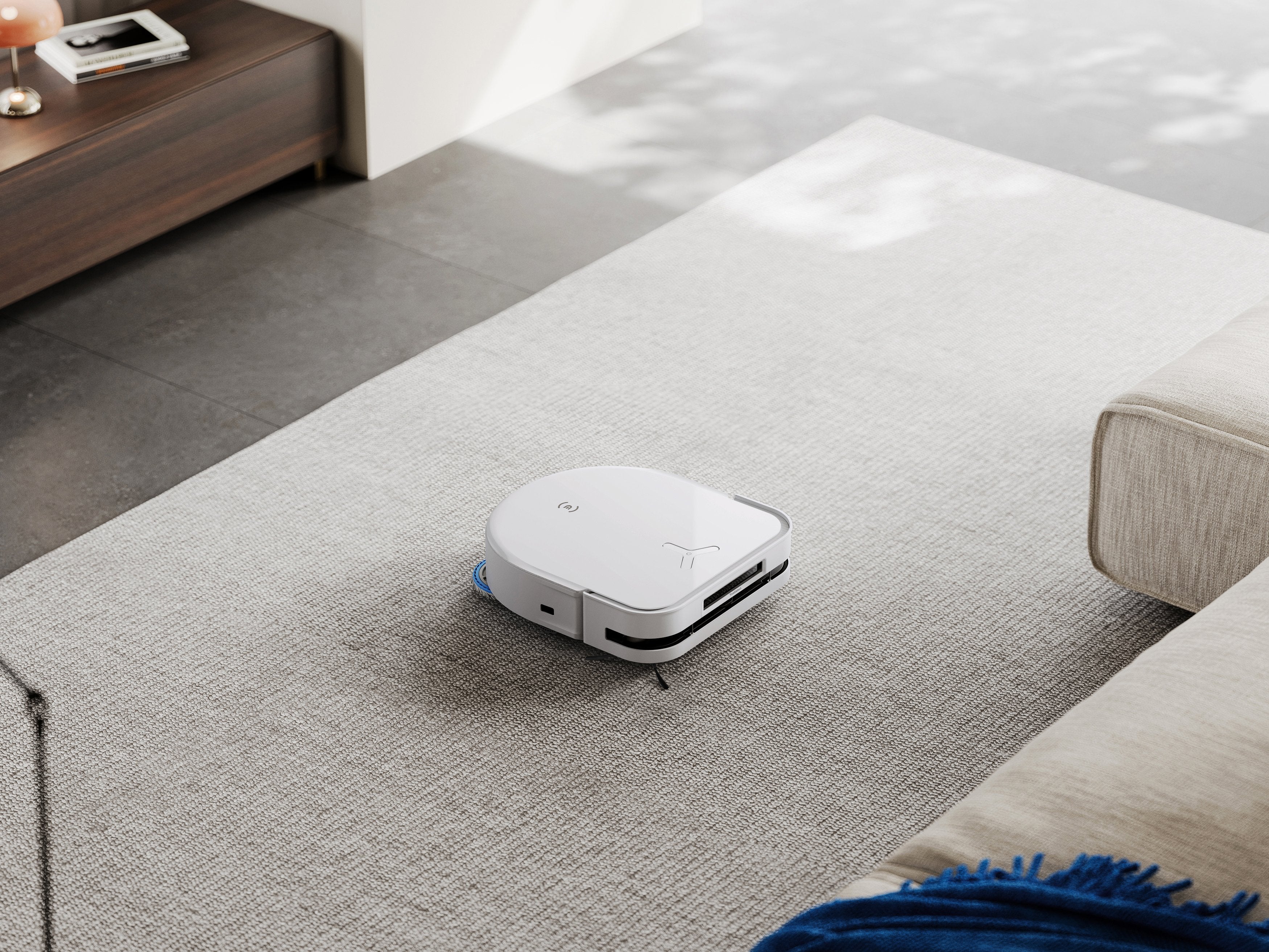 Robot Aspirador Ecovacs Deebot X5 Omni Incluye Estación Omni Todo En Uno 6970135033072 Blanco