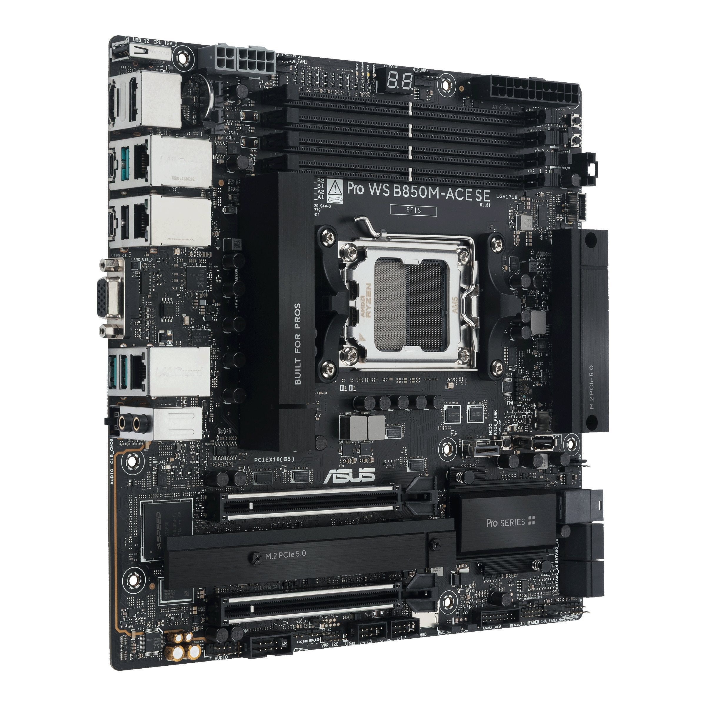 EAN 4711636258753 - ASUS PRO WS B850M-ACE SE AMD B850 Zócalo AM5 micro ATX imagen 2