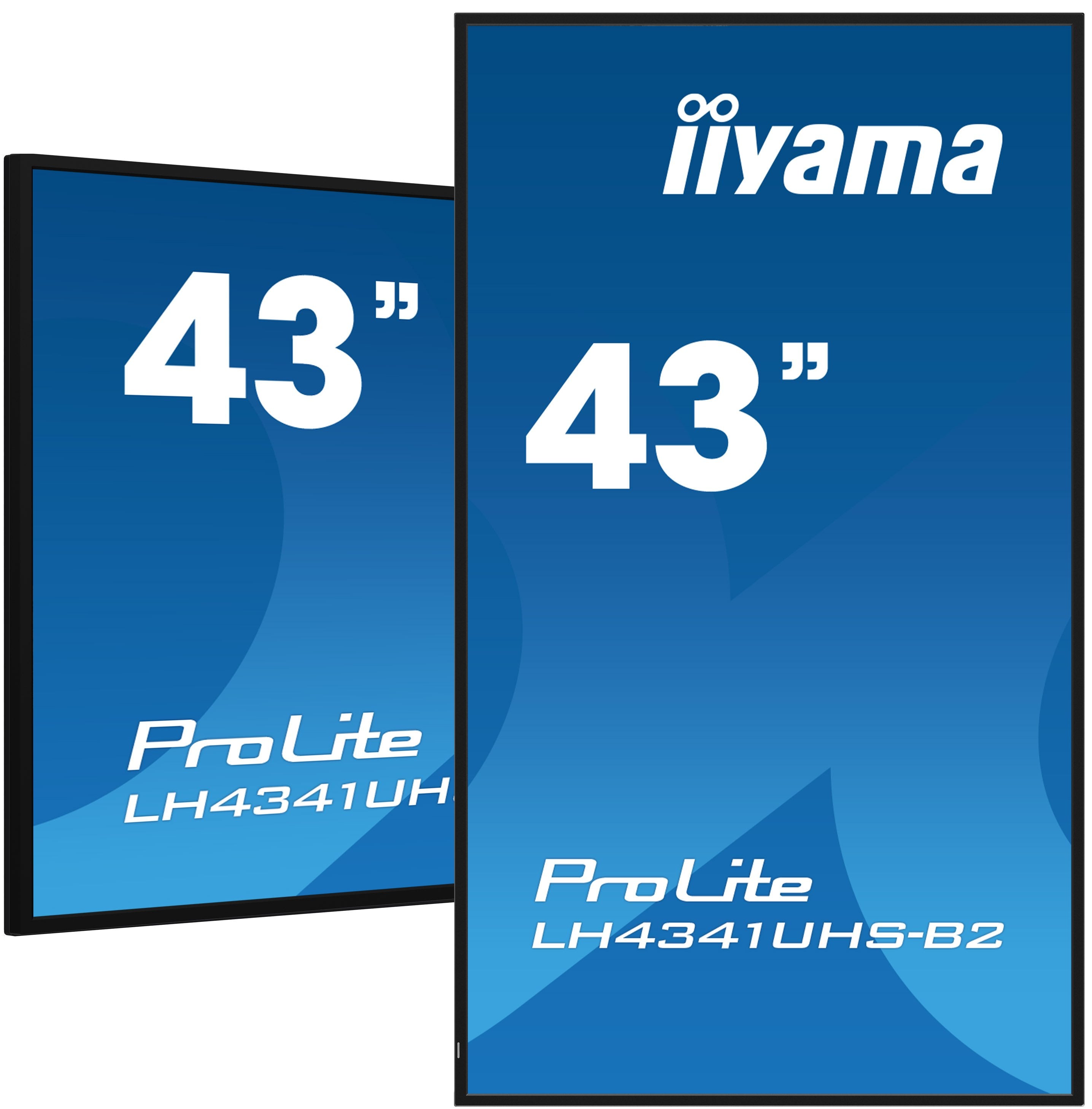 EAN 4948570123520 - iiyama LH4341UHS-B2 pantalla de señalización 108 cm (42.5") LCD 500 cd / m² 4K Ultra HD Procesador incorp imagen 5