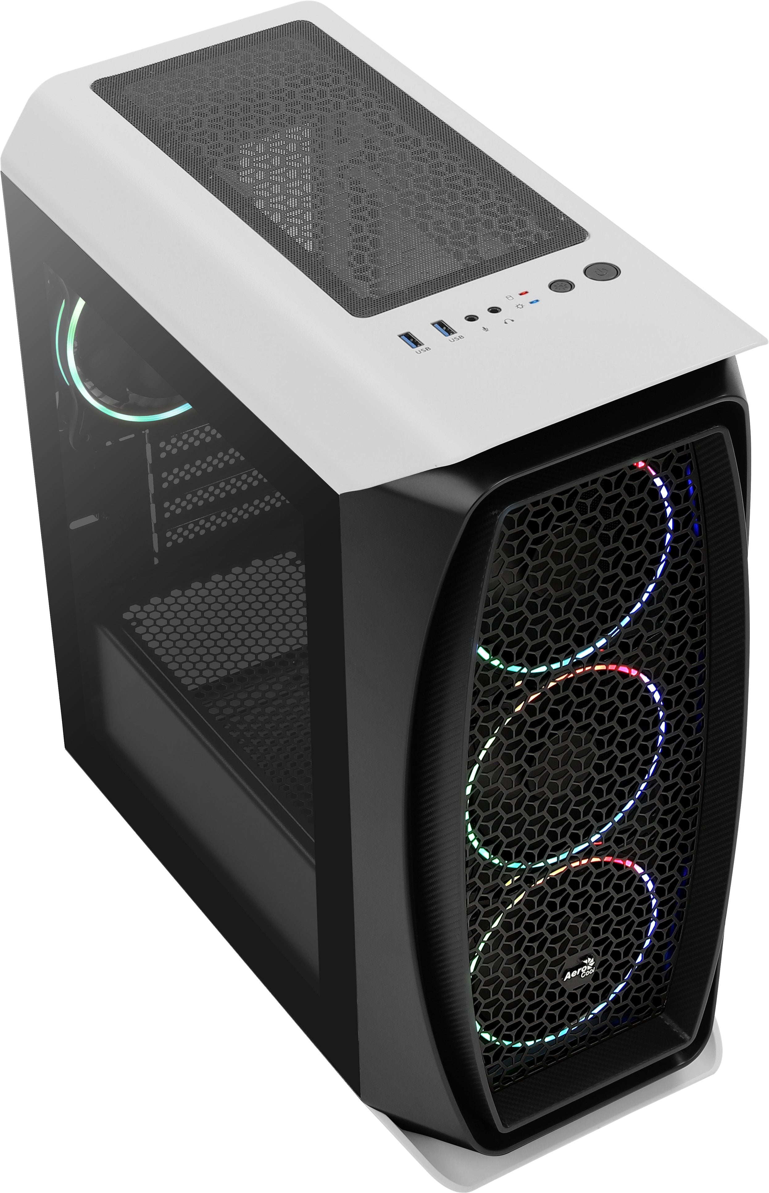 Caja Pc Aerocool Aero One Mini Eclipse Black Matx, 4x