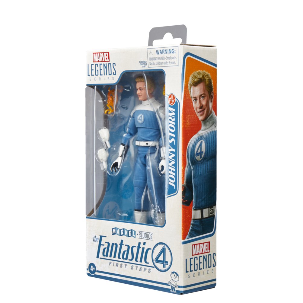Figura Johnny Storm Los 4 Fantasticos Marvel 15cm