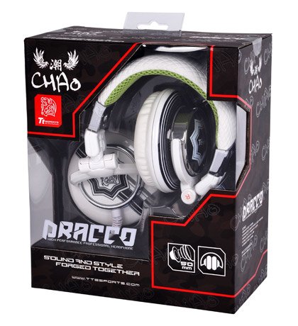EAN 4716872054756 - Tt eSPORTS DRACCO Auriculares Alámbrico Diadema Juego Verde, Blanco imagen 6