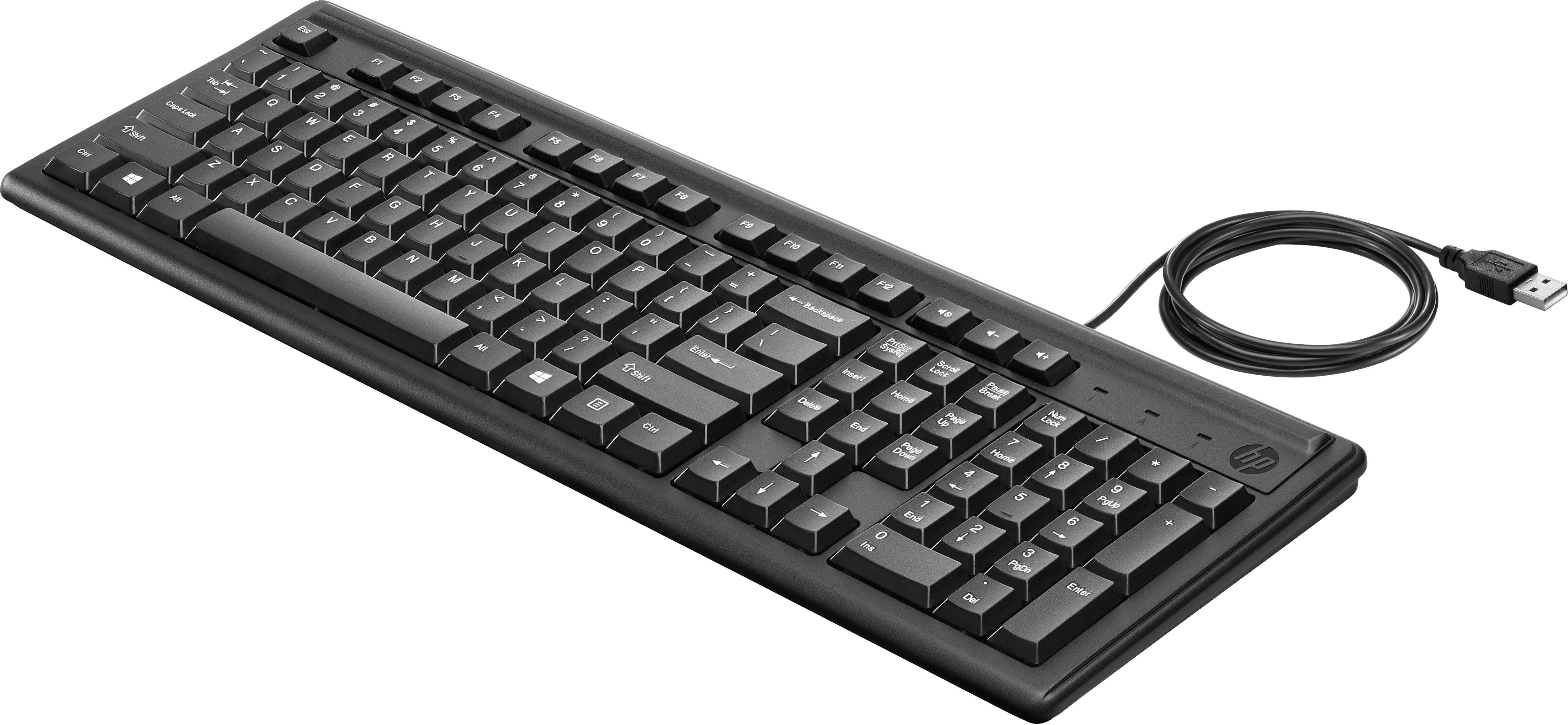Teclado Italiano Hp Usb Standard Black Italian/Italy