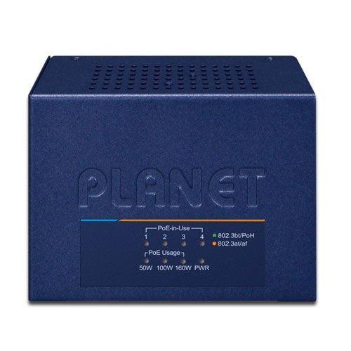4-Port Multi-Gigabit 802.3bt Poe++ Injector Hub 160 Watts
