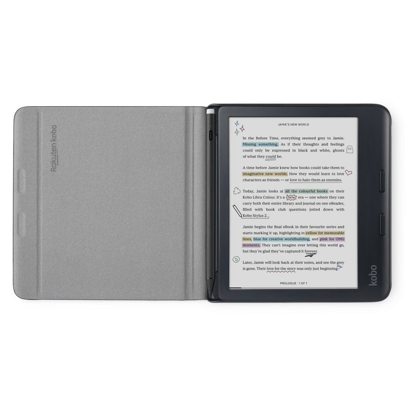 Etui Kobo Libra Colour Notebook Sleepcover Case Sand Beige