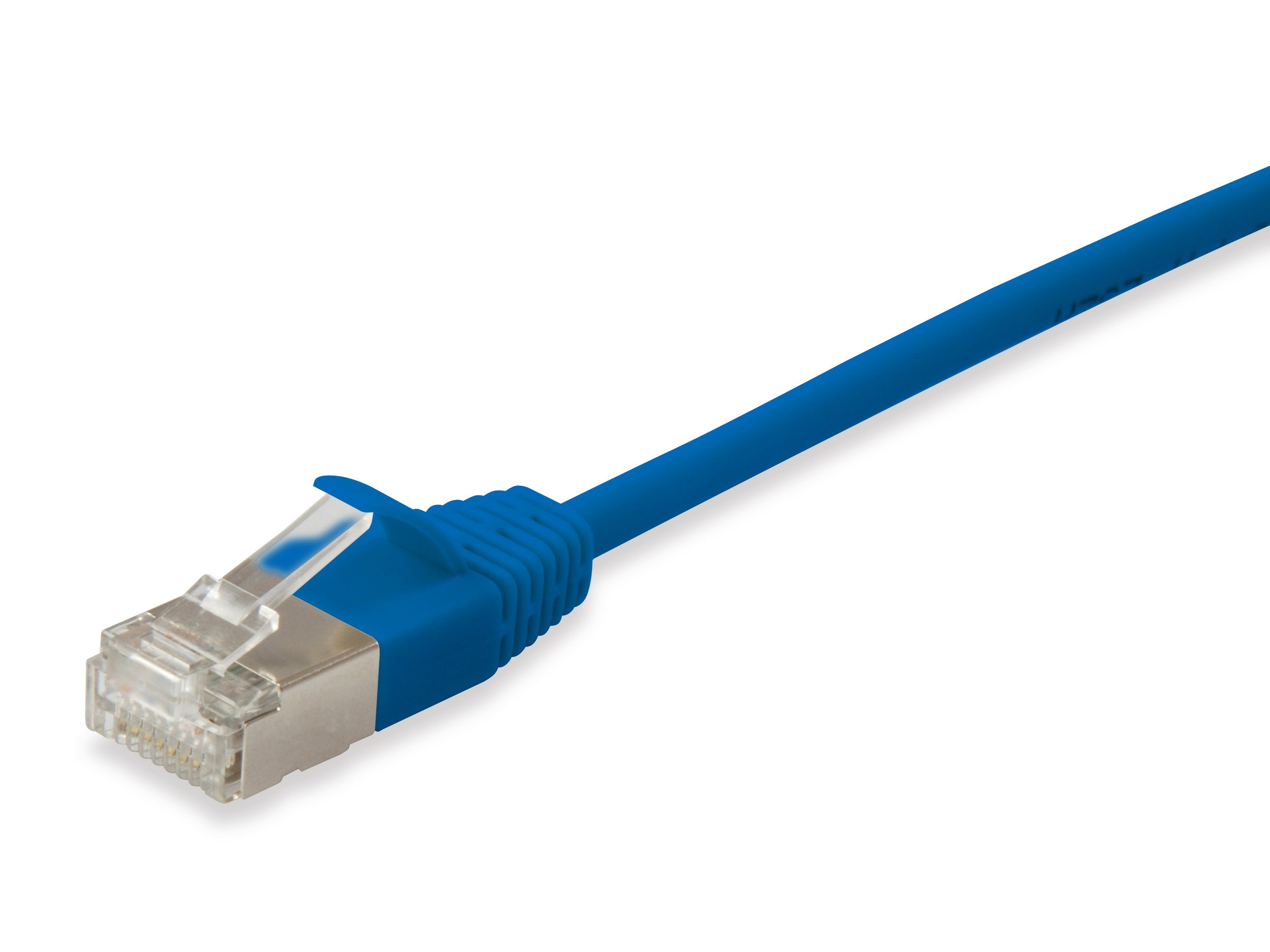Equip Cable De Red Cat6a Slim F Ftp 2xrj45 1.50m Azul Lszh