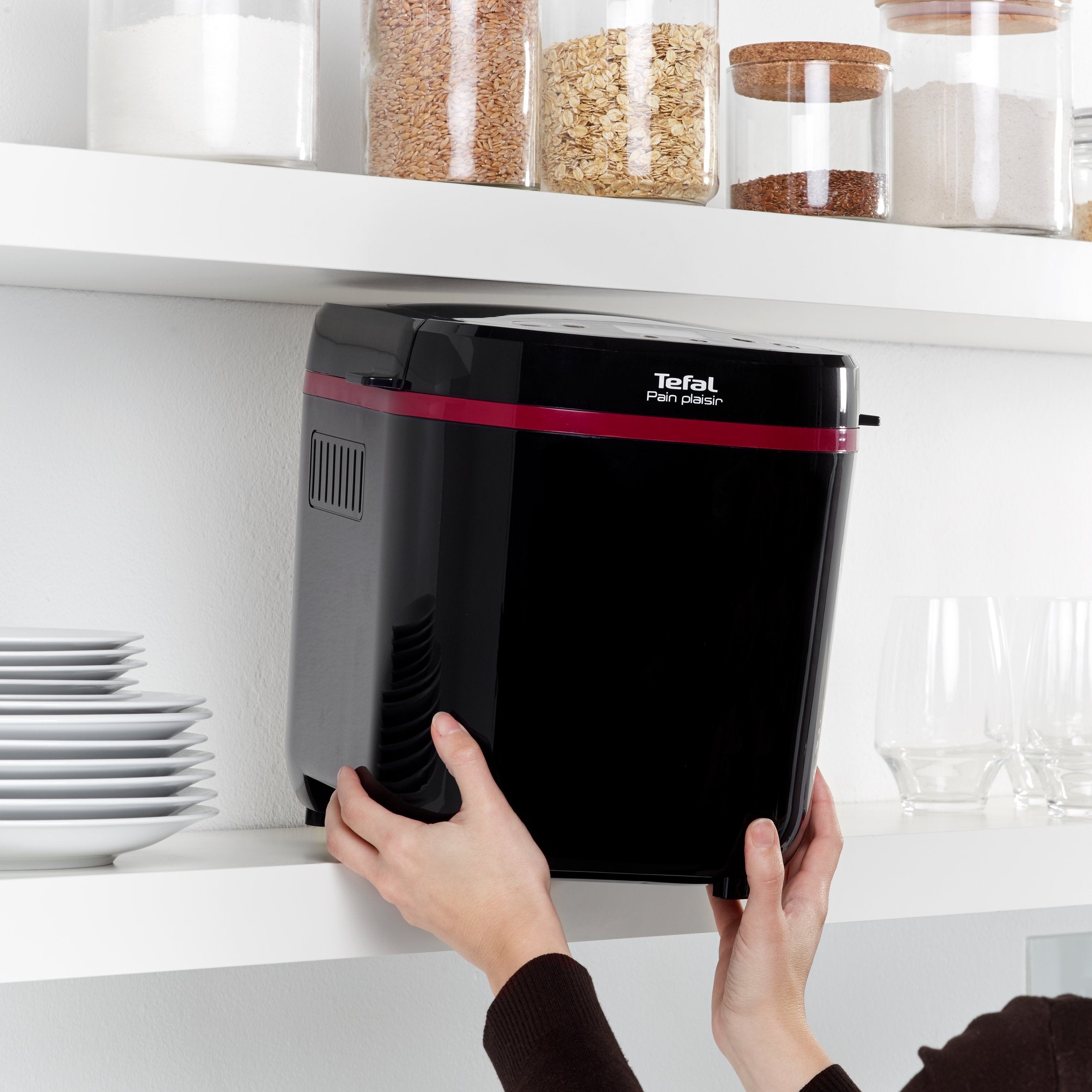 Tefal Pf220838 Panificadora Negro