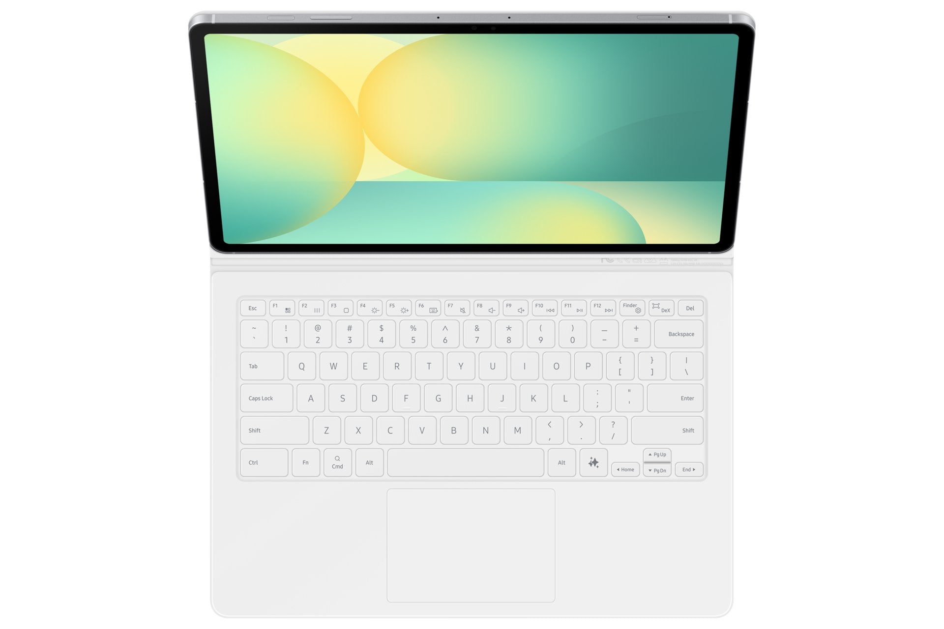 EAN 8806097333210 - Samsung EF-DX625 QWERTZ Alemán Pogo pin Blanco imagen 10