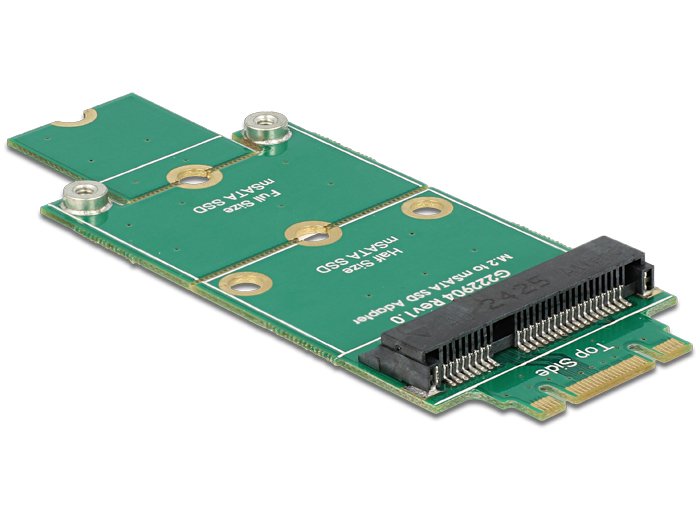 Adaptador De Delock Msata En M.2 Ngff 62591
