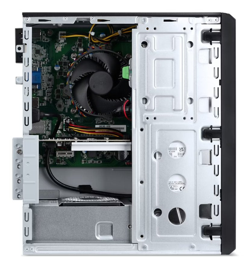 Pc Acer Veriton X2 Vx2720g Torre Compacta Core I5 I5-14400 / Hasta 4.7 Ghz Ram 8 Gb Ssd 512 Gb Uhd Graphics 730 Ieee 802.11ax (Wi-Fi 6) Gigabit Ethernet Win 11 Pro Monitor: Ninguno