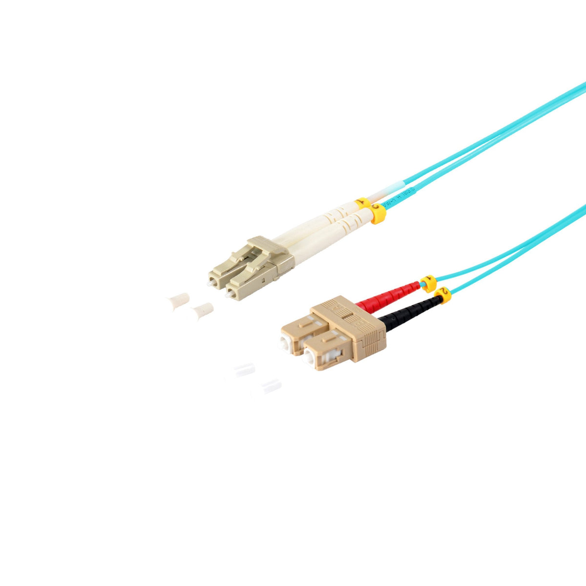 S-Impuls Duplex Cable De Red Lc Sc 50 125? Om3 Aqua 1,0m