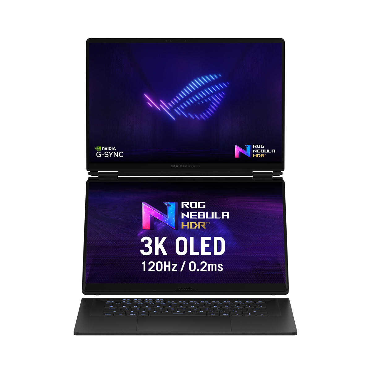 Portátil Asus Rog Zephyrus Duo Gx651ar 2x16" Ultra 9 386h 3