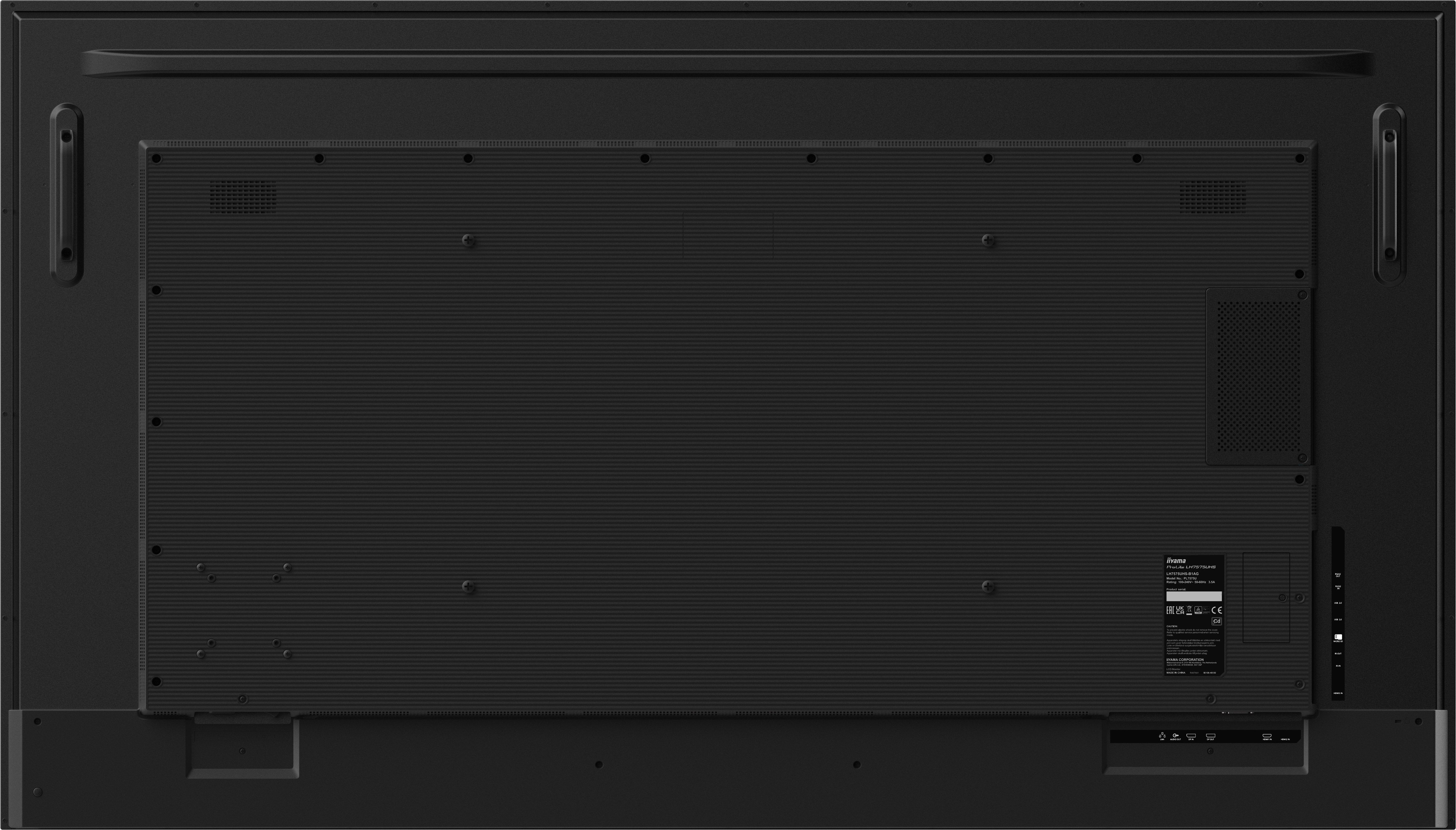 Monitor Public 75 Iiyama Lh7575uhs-B1ag Uhd