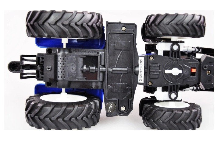 Amewi Rc Traktor Mit Kreiselschwader Liion 500mah Azul/6+