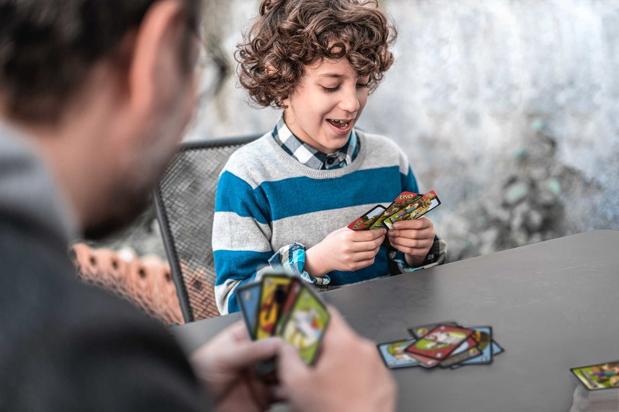 Juego De Cartas Mattel Uno Minecraft Fpd61