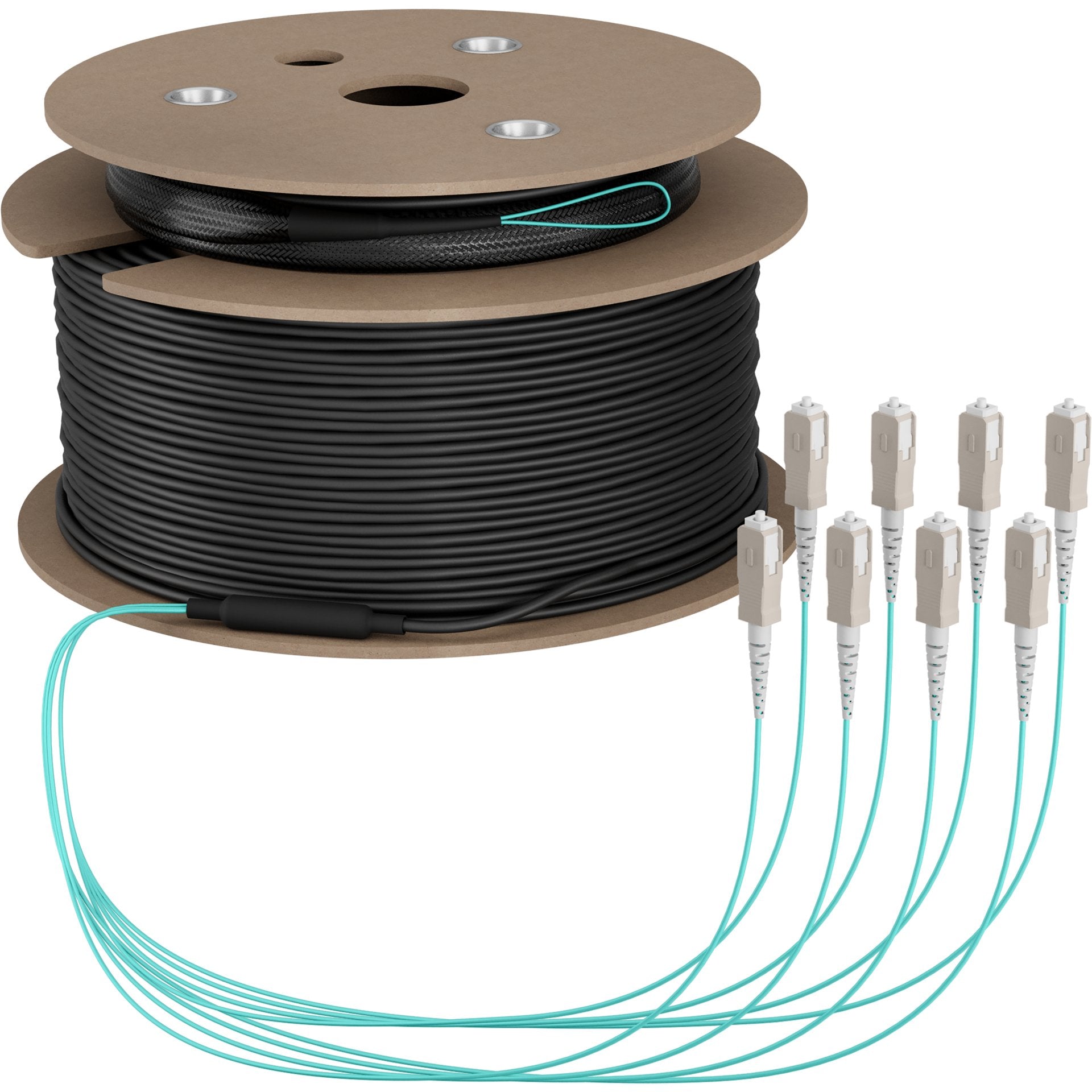 Efb Trunkcable U-Dq(Zn)Bh Om3 8g (1x8) Sc-Sc 200m Dca Lszh