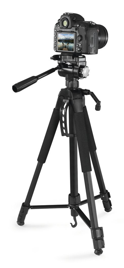 Hama Tripode Para Camara Con Rosca 1/4" - Peso Max 5kg - Altura Hasta 170cm - Soporte Para Smartphone Y Tablet -