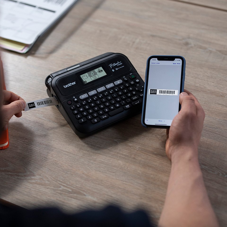 Brother Ptd460btvpyj1 Label Printer 30mm Sec