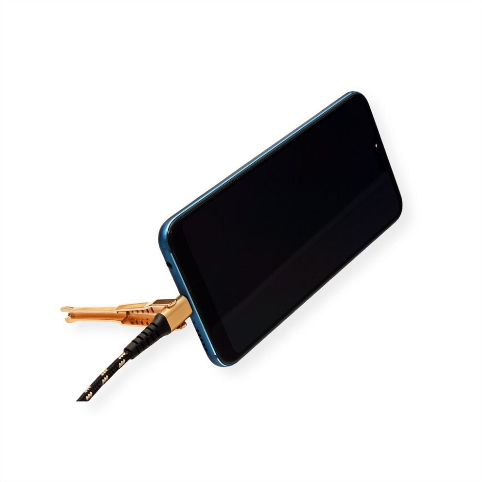 Roline Gold Usb 2.0 Sync- & Ladecable, Usb-A Usb-C, Sttze, 1 M