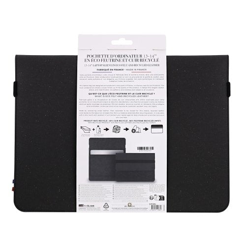 EAN 3303170116647 - T'nB SLFR14BK2 maletines para portátil 35,6 cm (14") Funda Negro, Gris imagen 4