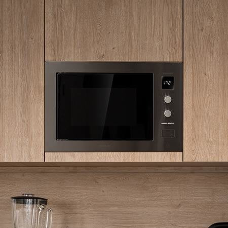 EAN 8435484014007 - Cecotec 01400 microondas Negro, Acero Microondas con grill Integrado 25 L 1320 W imagen 6