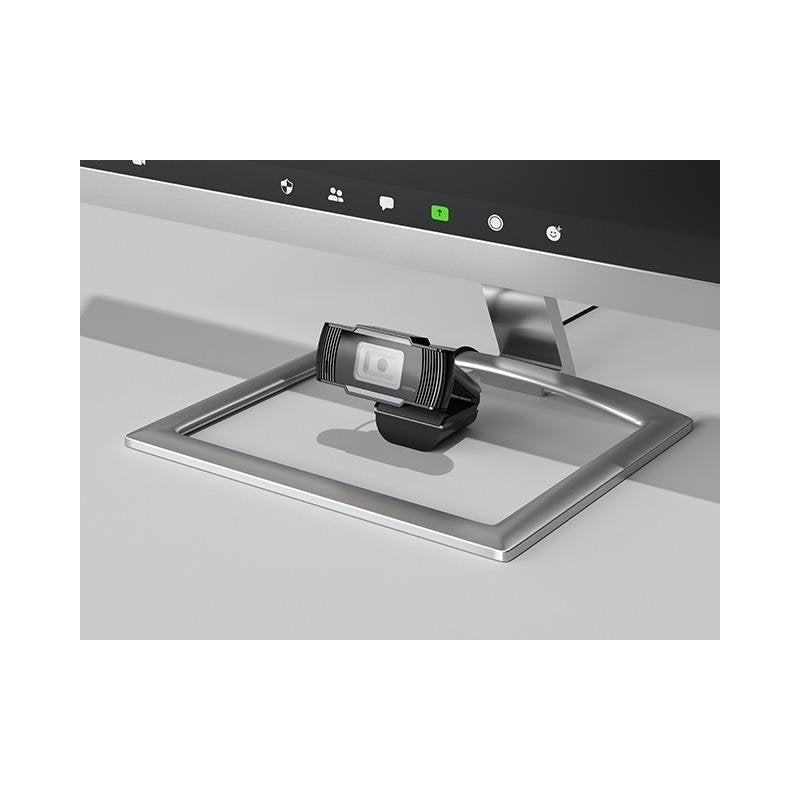 Webcam Con Micrófono Natec Lori Plus Full Hd 1080p Campo Visual 65º Enfoque Automático 30fps Cable Usb 150cm
