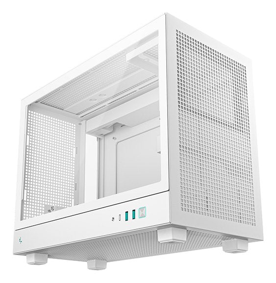 Caja Pc Deepcool Ch160 Plus Wh Small Form Factor (Sff) Blanco