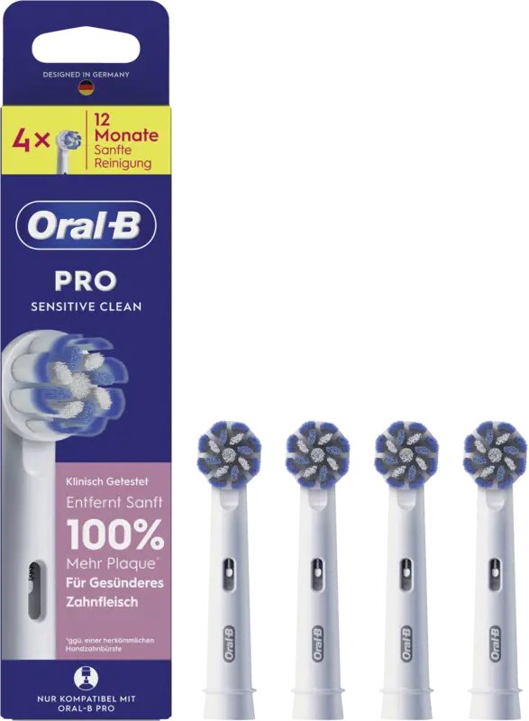 Oral-B Cabezal De Cepillo Sonic 015394 / Pro Sensitive Clean 4-Pack Blanco