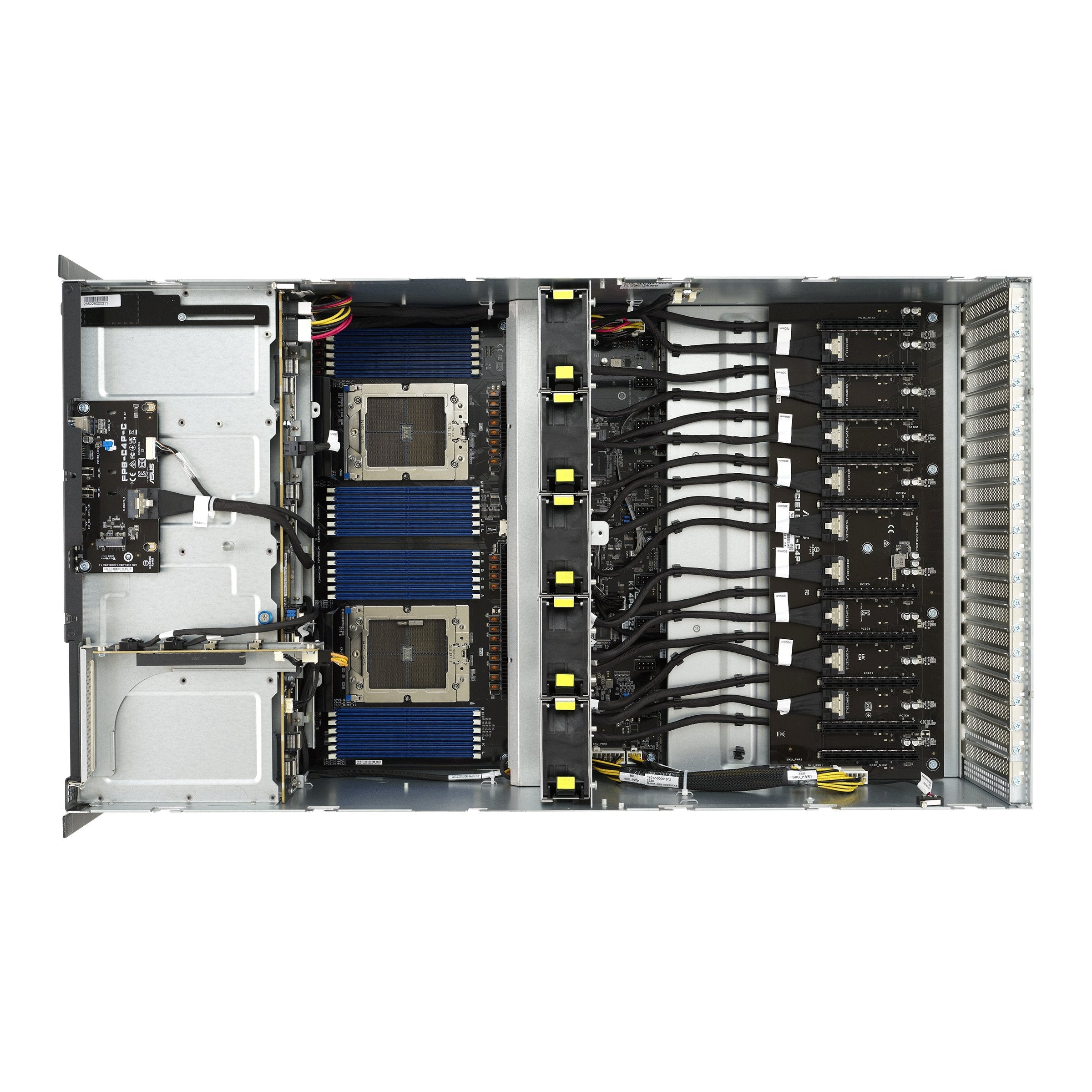 Servidor Asus Bab Esc8000a-E12-Sku2 10g 3kw 2+2 2 Pcie 2 Nvme