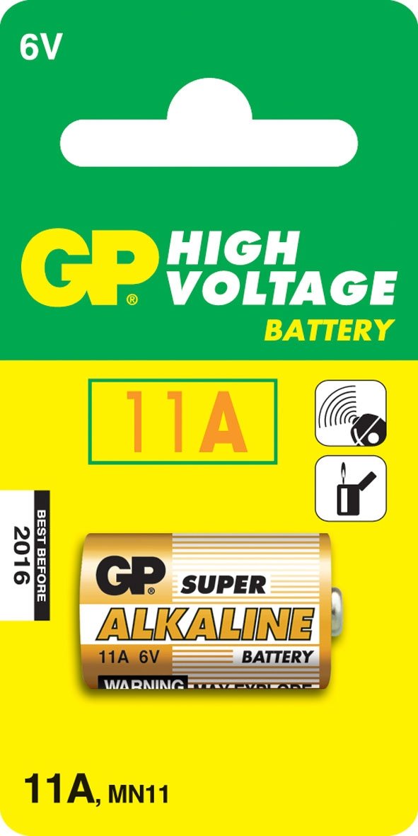 Gp Batteries High Voltage 11a Batería De Un Solo Uso Alcalino