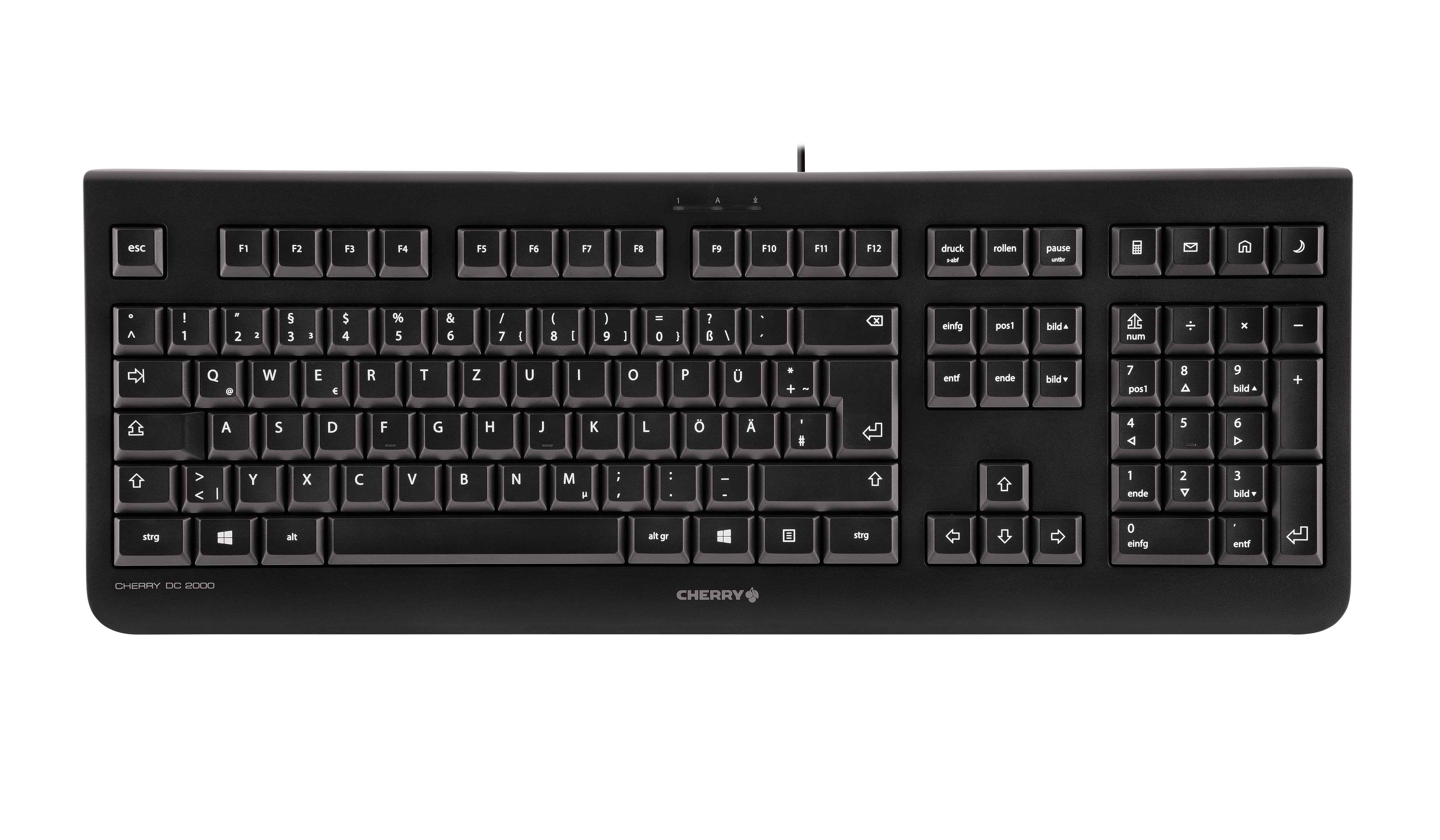 EAN 4025112085048 - CHERRY DC 2000 teclado Ratón incluido Oficina USB QWERTY Nórdico Negro imagen 1