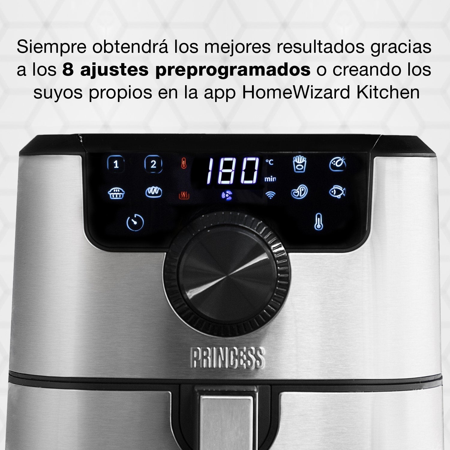 Princess 1820741037 Smarte Freidora De Aire - 4,5 L