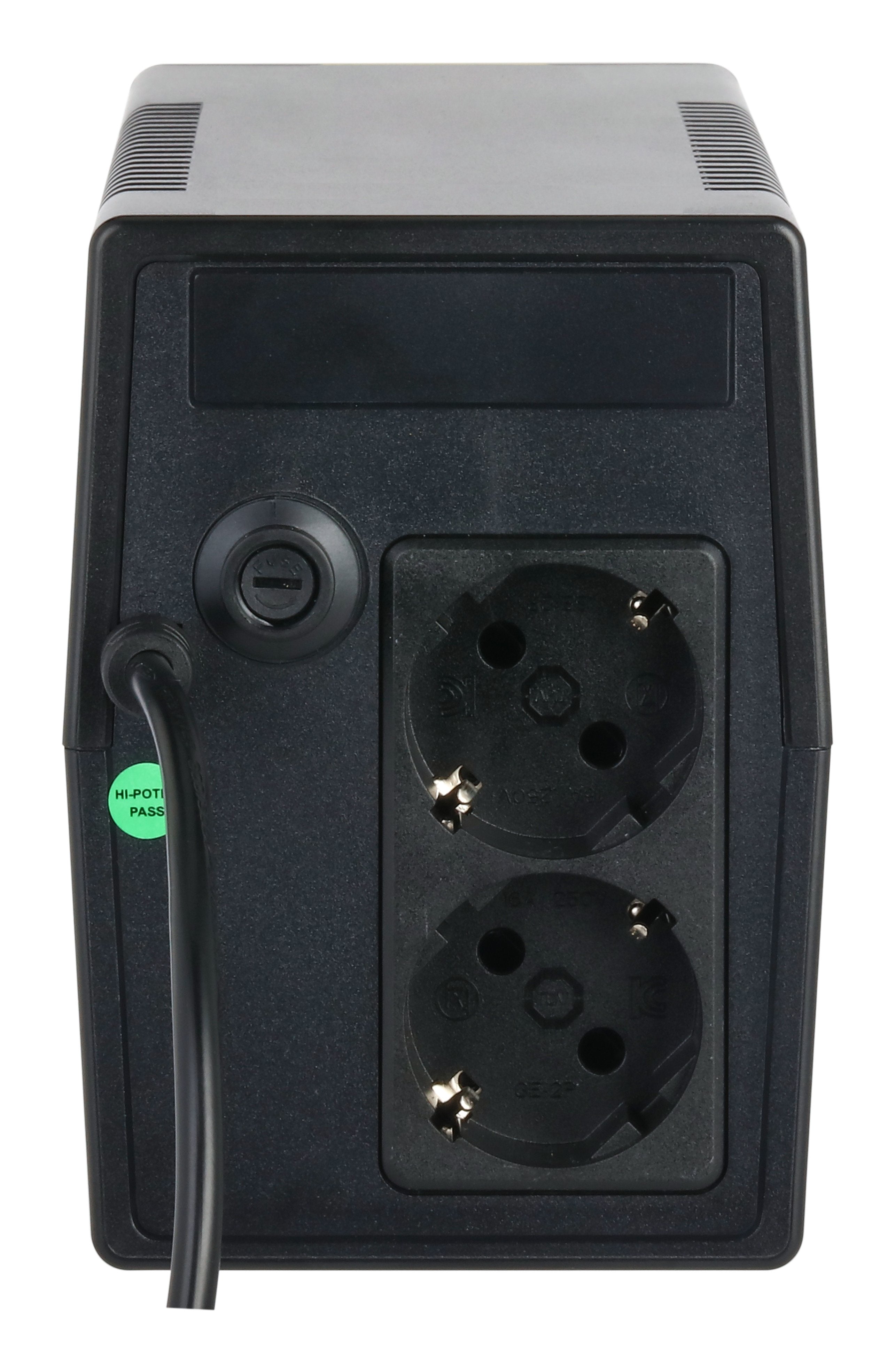 Ups Dahua 360 W 0.6 Kva Waveform Sine/Pure Sine Line-Interactive Black Pfm3350-600