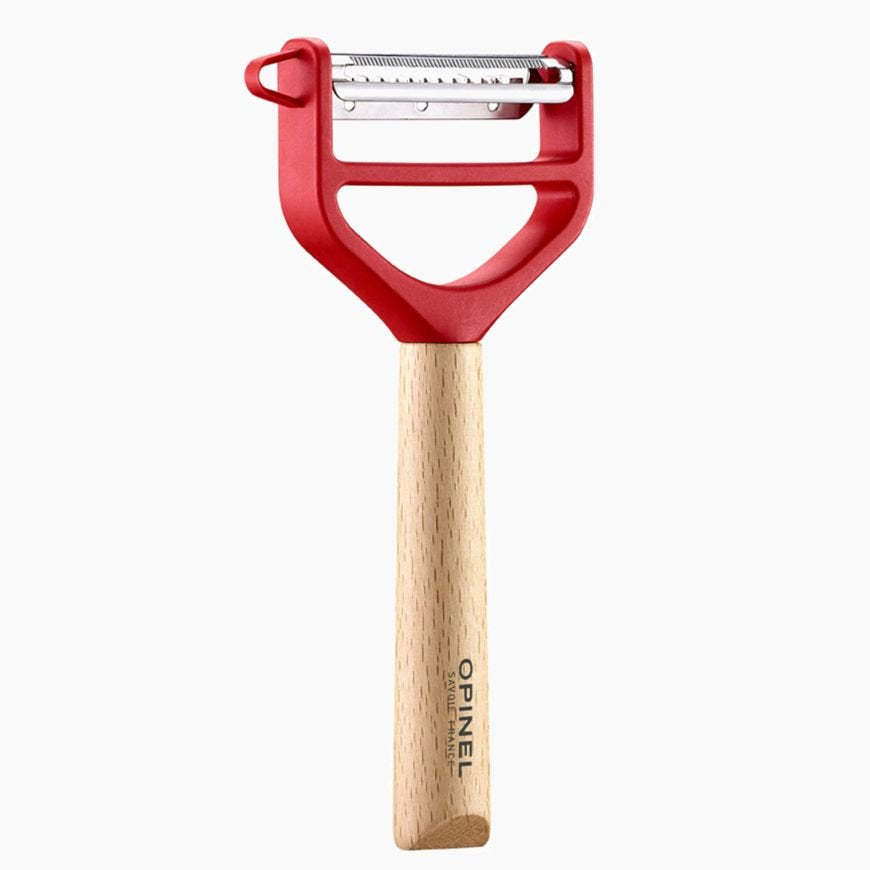 Opinel T-Duo Frutas Y Verduras Pelavegetales Rojo