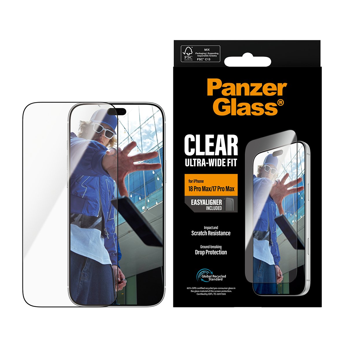Panzerglass Screen Protector Iphone 18 Pro Max/17 Pro Max Uwf